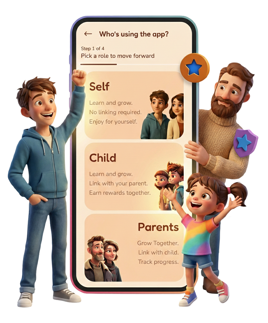 App roles illustration