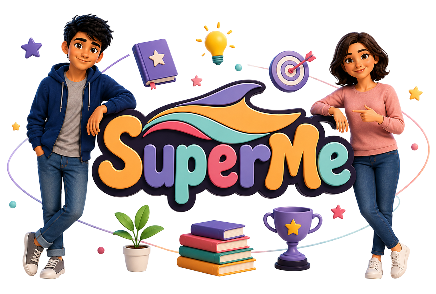 SuperMeApp learners growing together