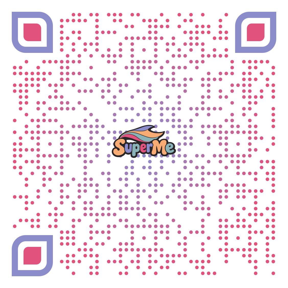 QR code to download SuperMeApp